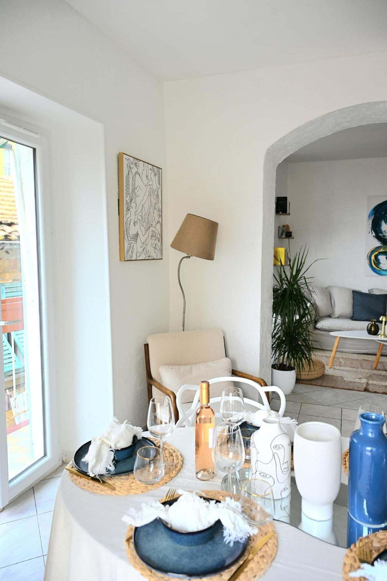 The Seaside Serenity - Calm & Charming Bay View Flat - Heart Of Villefranche Extérieur photo