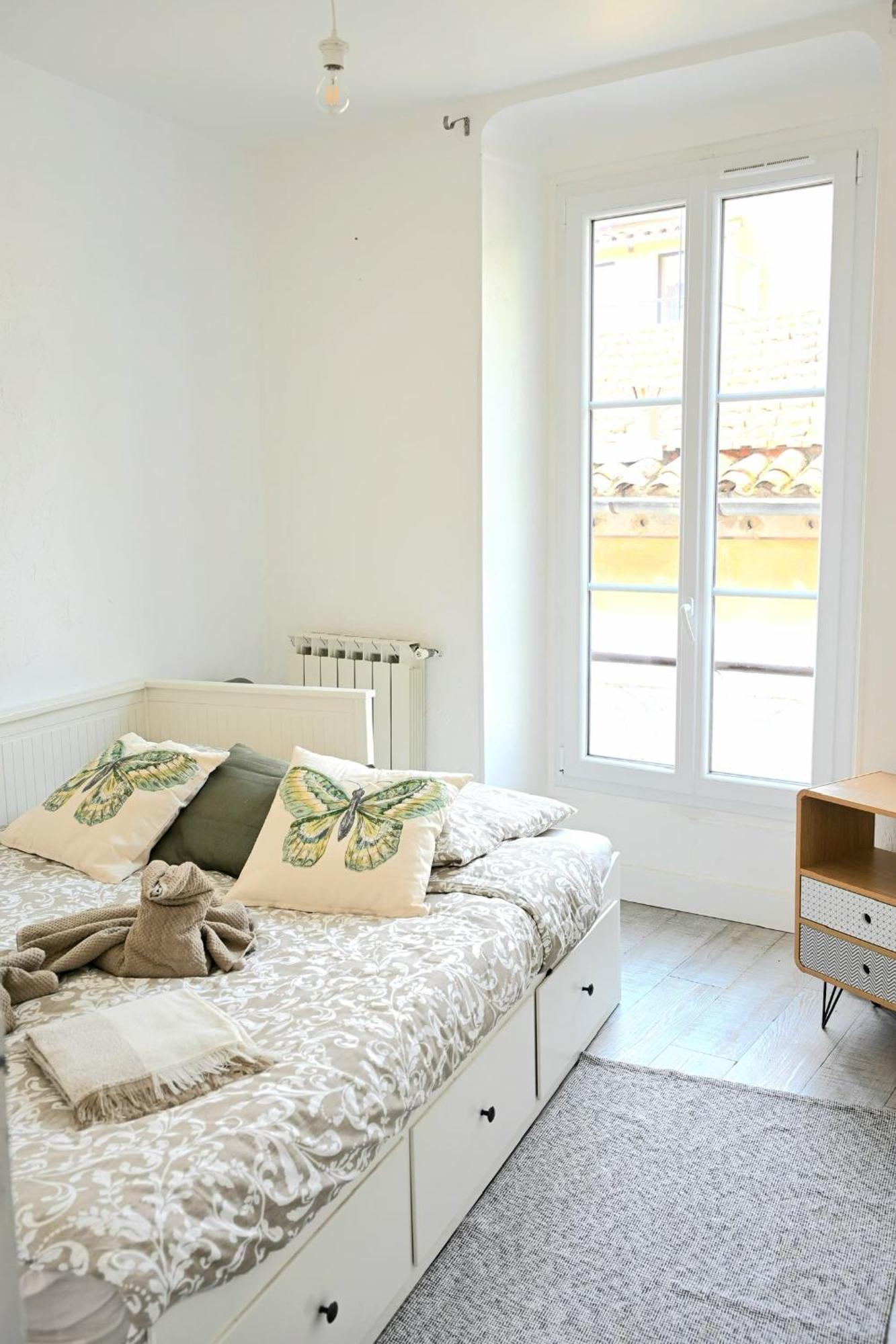 The Seaside Serenity - Calm & Charming Bay View Flat - Heart Of Villefranche Extérieur photo